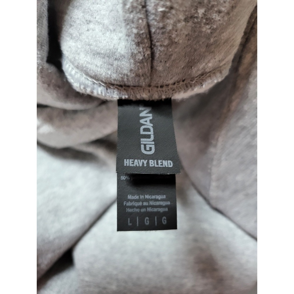 Gildan Gray Gaming Hoodie Can't Hear You I'm Gaming Pullover Sweatshirt - Picture 4 of 6